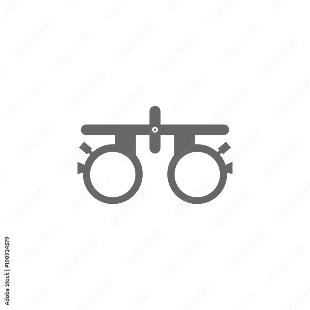 Medical ophthalmoscope icon Simple element illustration. Symbol design from Medical collection. Eye examination device. Can be used in web and mobile.