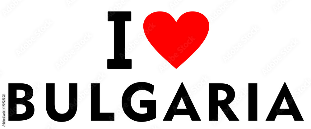 I love Bulgaria
