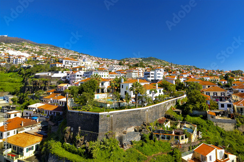 FUNCHAL, MADEIRA / PORTUGAL - FEBRUARY 2017: CITY VIEW