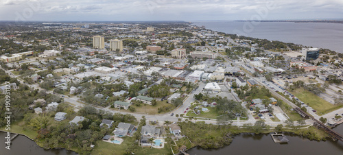 An Aerial View of Melbourne, Florida