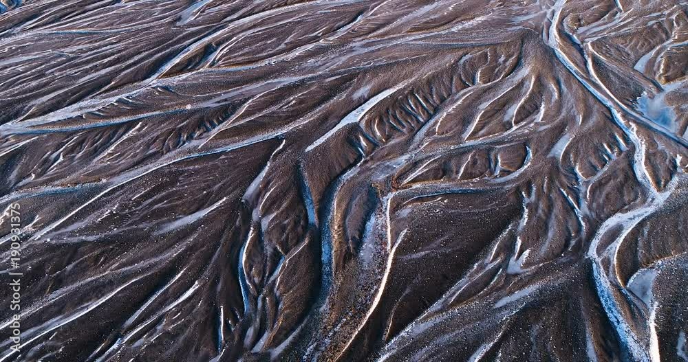 paysage d'une riviere en islande