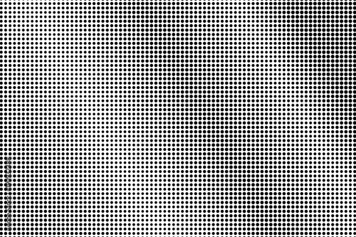 Black white dotted halftone. Half tone vector background. Metallic diagonal dotted gradient.