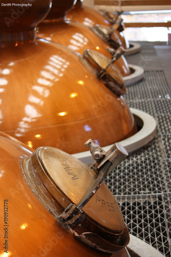 Inside Whisky Distilery
