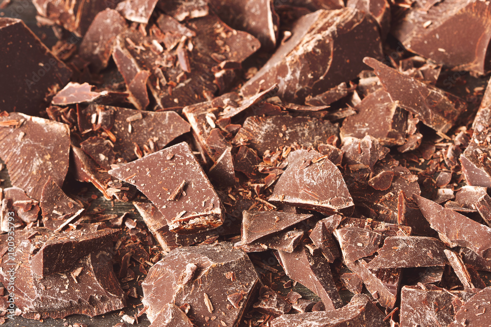 Slices of chocolate. Sweet food photo concept. Slices of chocolate. Sweet food photo concept.