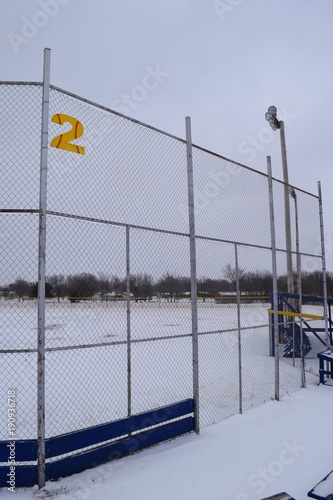 Snowy Softball Field photo