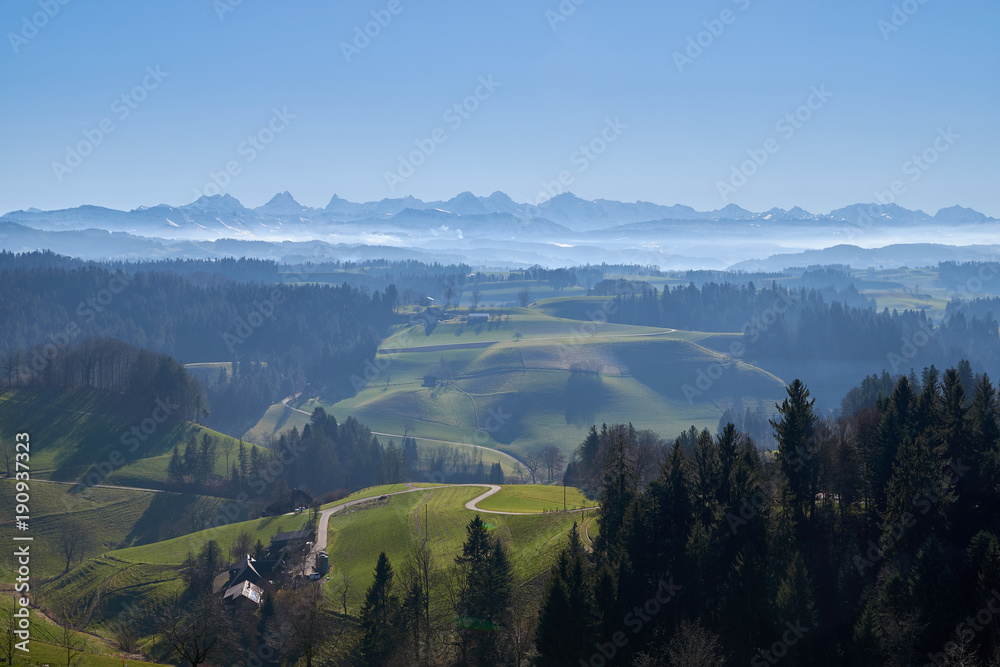 mountain view Switzerland - Emmental