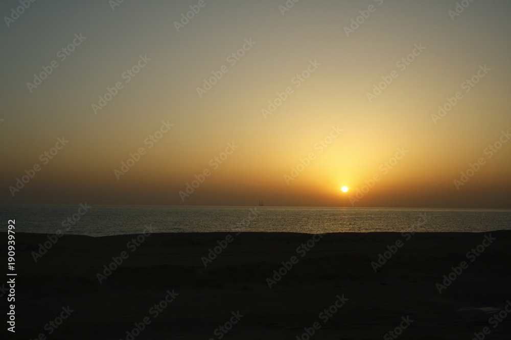 Sonnenaufgang über dem Roten Meer Sonnenaufgang über dem Roten Meer