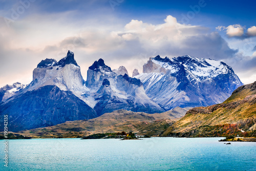 Torres del Paine in Patagonia  Chile - Cuernos del Paine