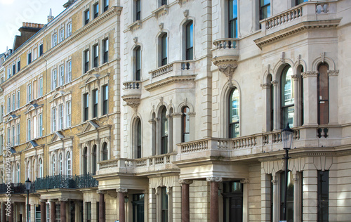 Luxury apartments in Hyde park square. Centre London residential buildings.  © IRStone