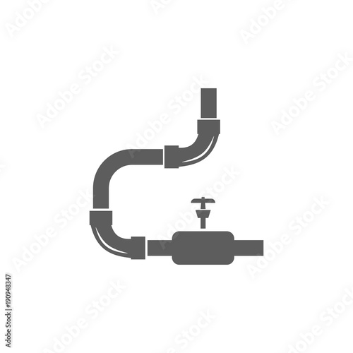 drain pipe icon. Elements of plumber icon. Premium quality graphic design icon. Signs, symbols collection icon for websites, web design, mobile app