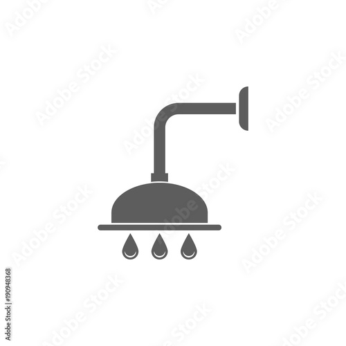 shower icon. Elements of plumber icon. Premium quality graphic design icon. Signs, symbols collection icon for websites, web design, mobile app