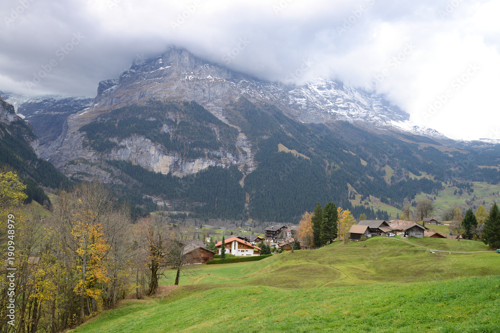 Grindelwald Village, Jungfrau region, Switzerland
