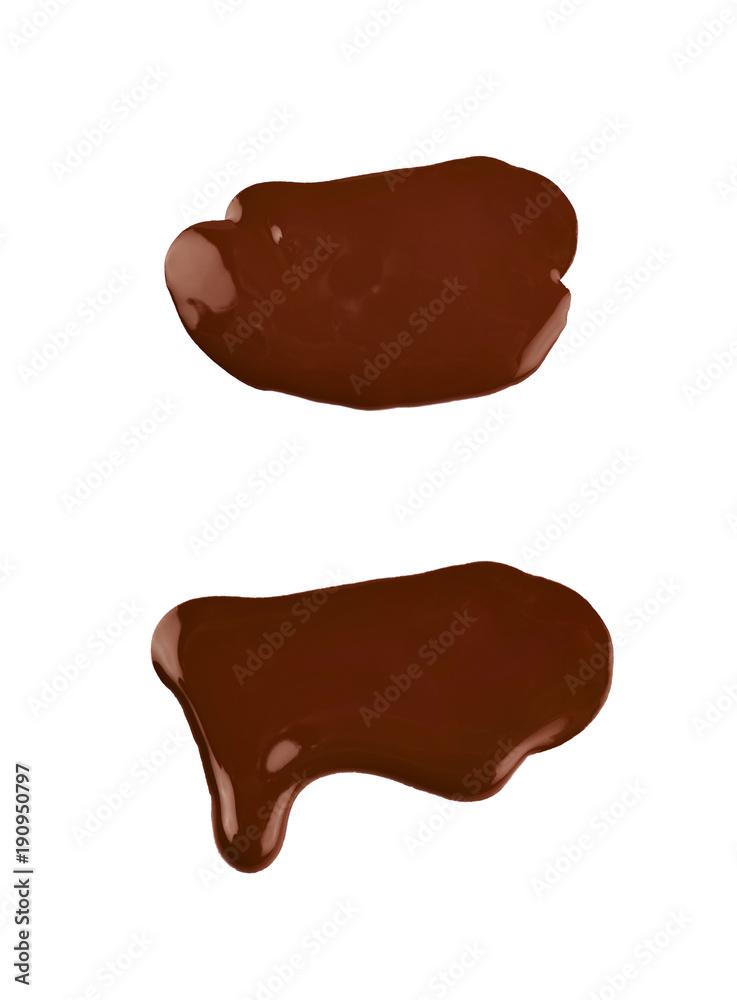 Obraz premium Puddle of paint isolated