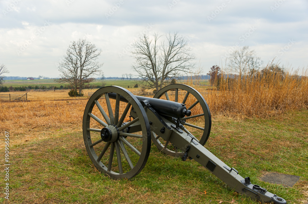 Gettysburg battlefield, Pennsylvania