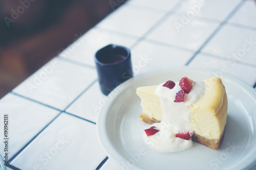 strawberry cheese cake