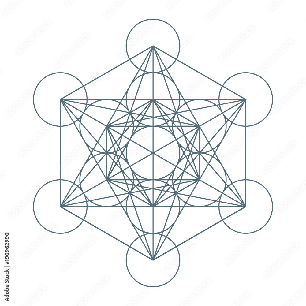 Flower of Life. Sacred Geometry. Symbol of Harmony and Balance. Vector Flower of Life. Sacred Geometry. Symbol of Harmony and Balance. Vector