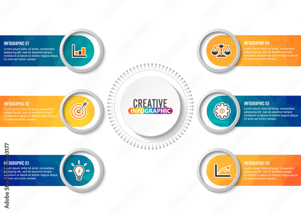 Business data visualization. Process chart. Abstract elements of graph, diagram with steps, options, parts or processes. Vector business template for presentation. Creative concept for infographic. Business data visualization. Process chart. Abstract elements of graph, diagram with steps, options, parts or processes. Vector business template for presentation. Creative concept for infographic.