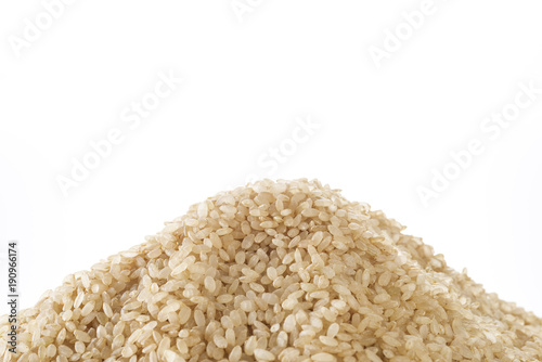 山盛りの玄米