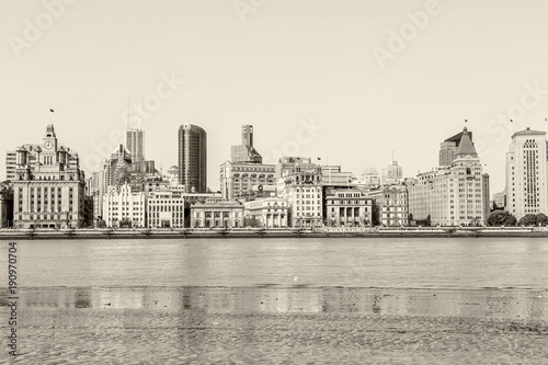 Photography Shanghai Bund retro photo