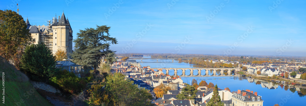 Saumur, château, Pont Cessart