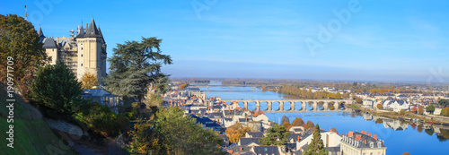 Saumur, château, Pont Cessart © aterrom