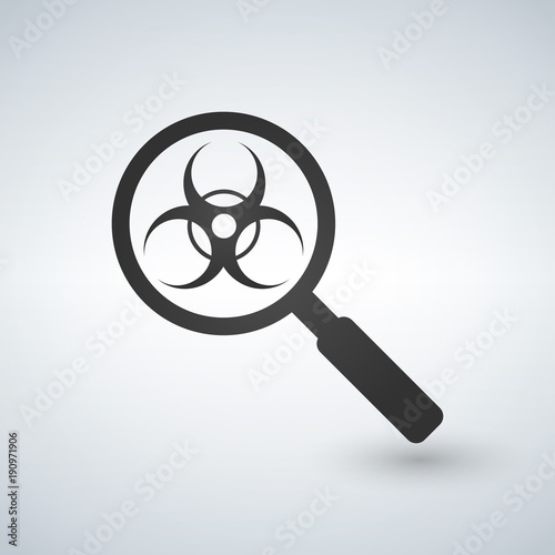 Illustration of a magnifier...