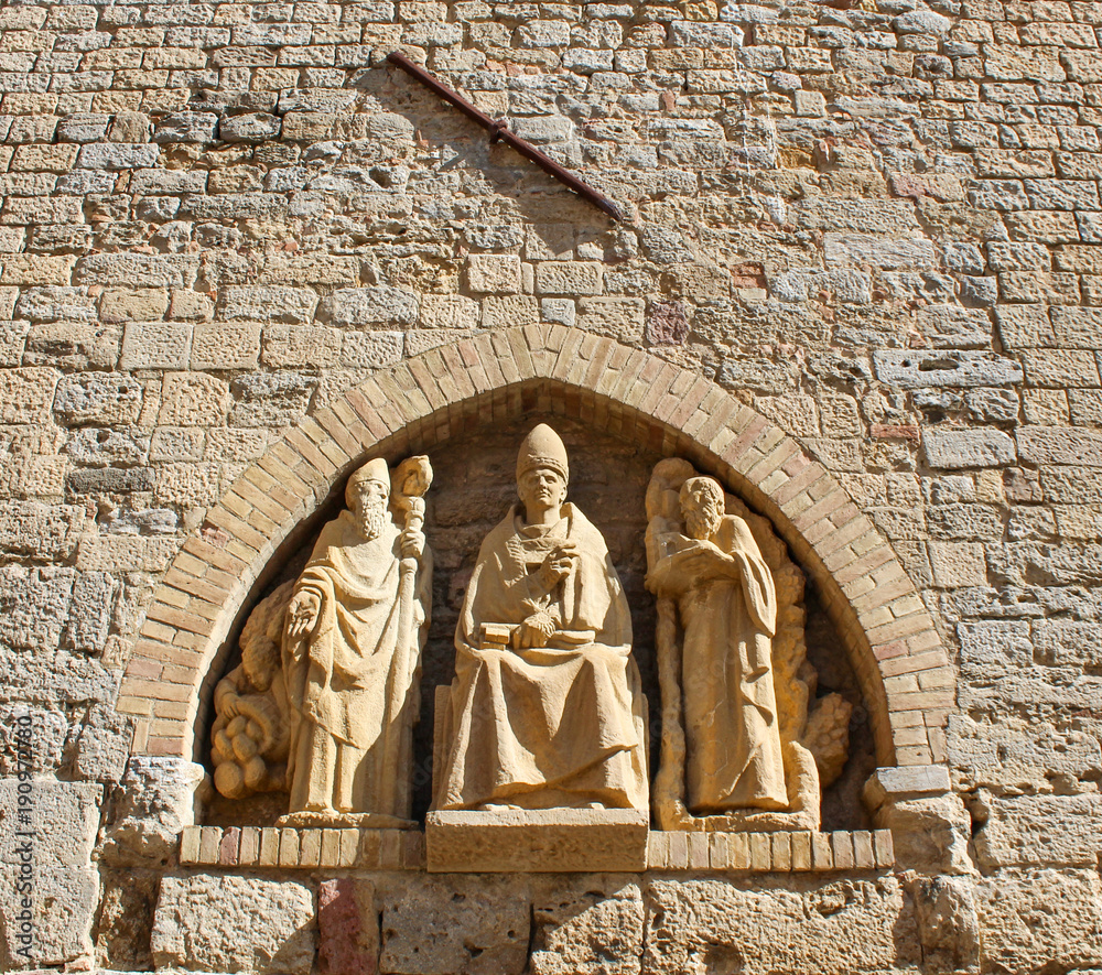 priest sculpture 