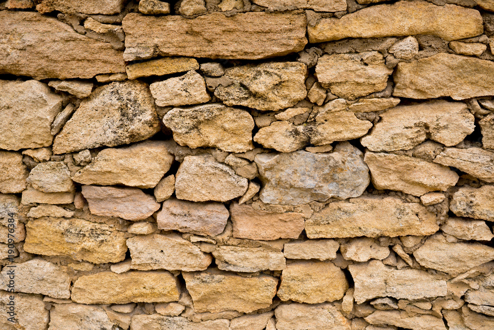 Background of old stone wall texture Background of old stone wall texture