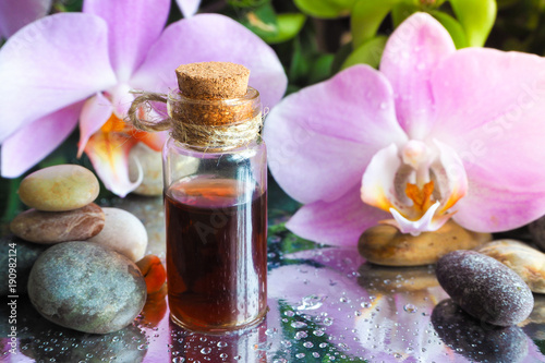 Fragrances Orchid oil. Natural massage oil.