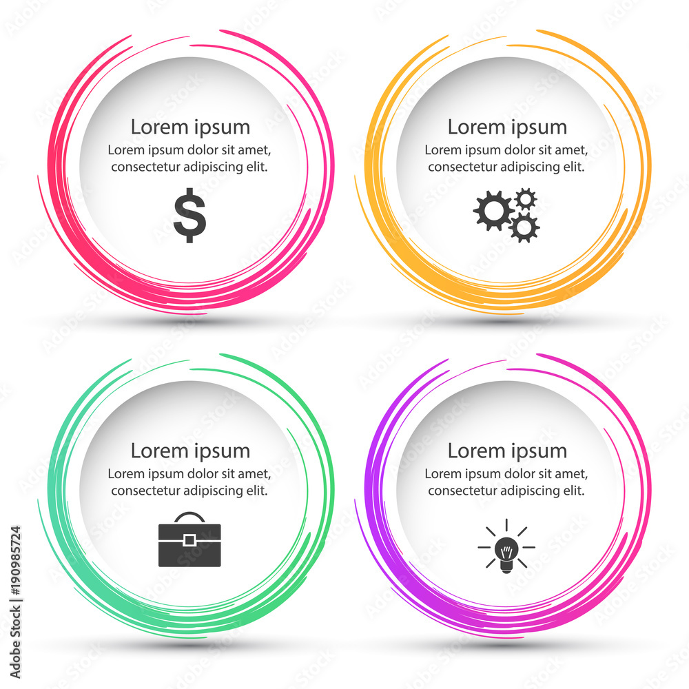 3D infographic design template and marketing icons. 3D infographic design template and marketing icons.