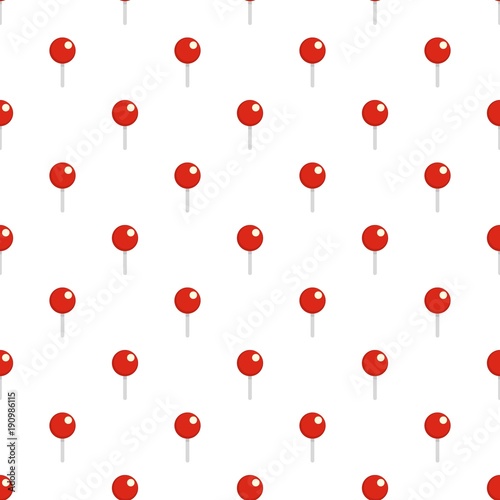Photos Attachment pin pattern seamless in flat style for any design