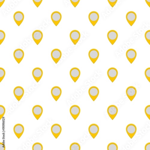 Navigation mark pattern seamless in flat style for any design