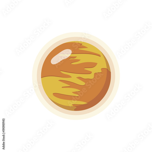 Fototapeta Naklejka Na Ścianę i Meble -  Illustration of outerspace planet 