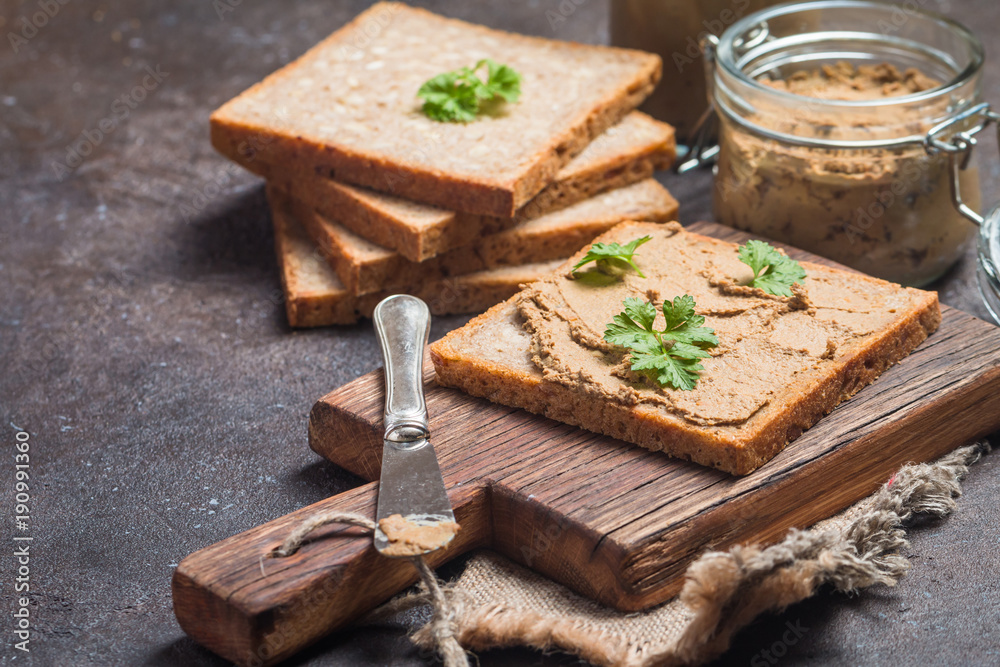Fresh chicken liver pate Fresh chicken liver pate