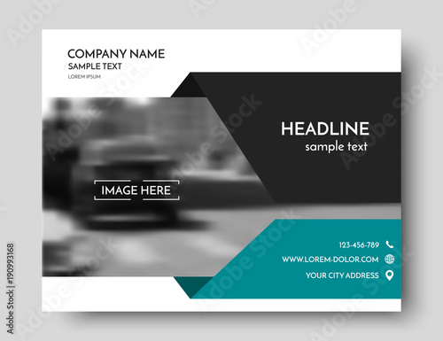 Business Brochure design, Presentation template . Modern technology Leaflet layout, vector corporate identity poster, eps10