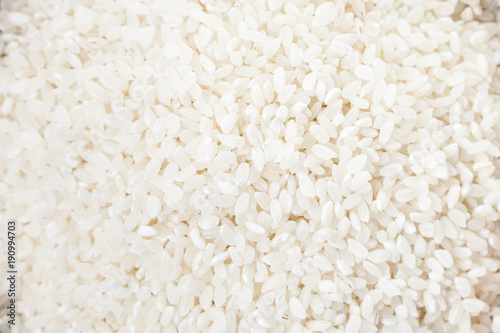 Raw rice close-up, background