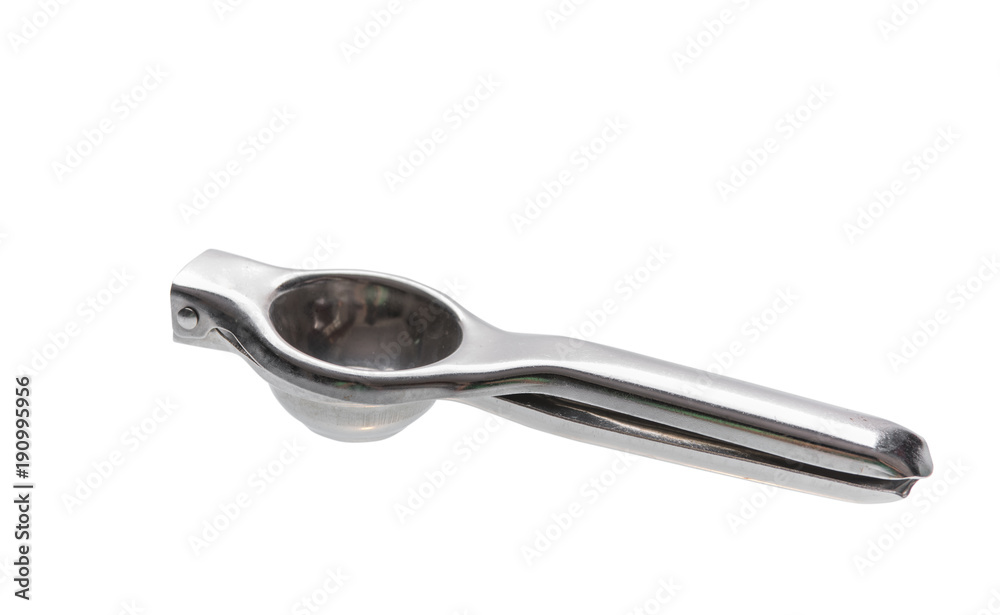 stainless squeezer isolated on white background with clipping path stainless squeezer isolated on white background with clipping path
