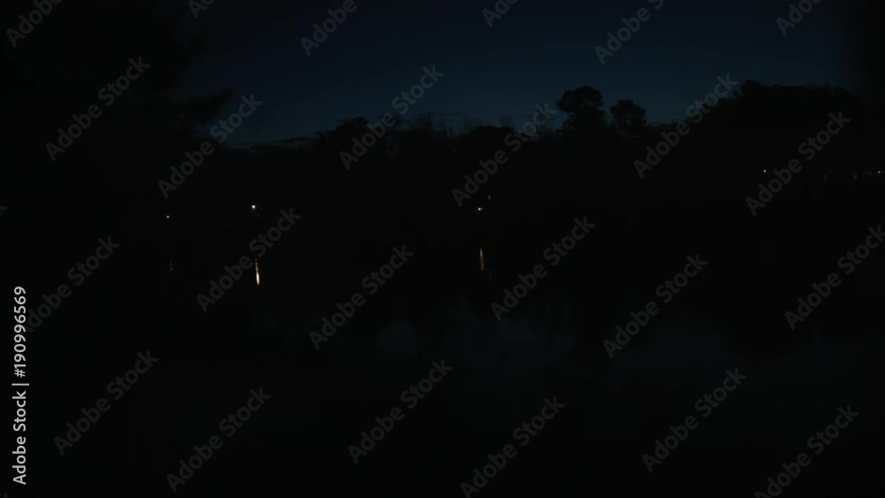 Time Lapse of sun rising over lake. Time Lapse of sun rising over lake.