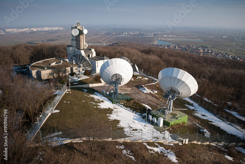 Station with Satellites on the Hill