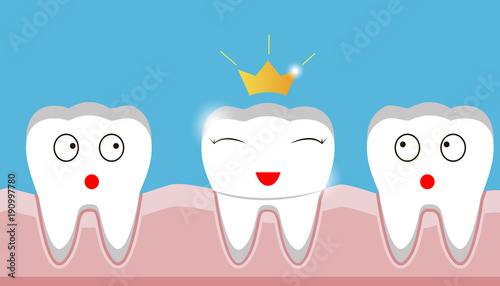 gold crown on tooth, inset, teeth, protection, prosthesis 