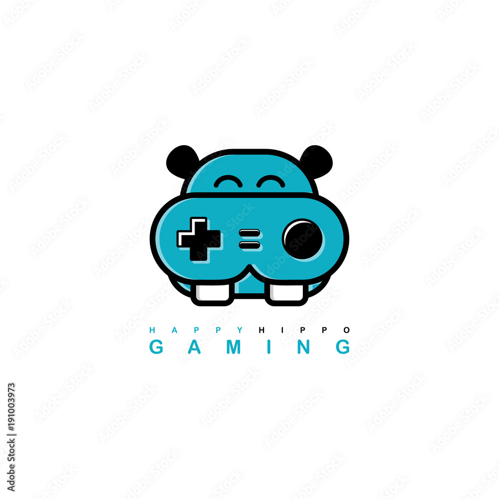 video game joystick console theme logo template video game joystick console theme logo template