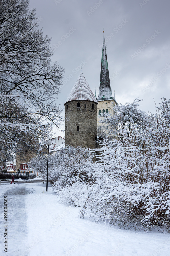 Fortress wall of Tallinn