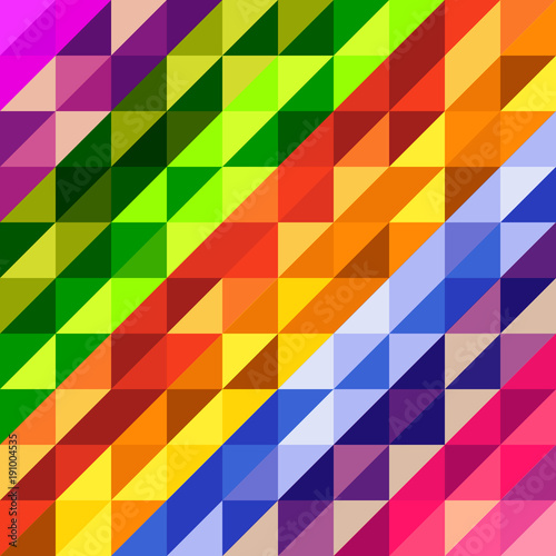 Colorful geometric pattern. Vector illustration.