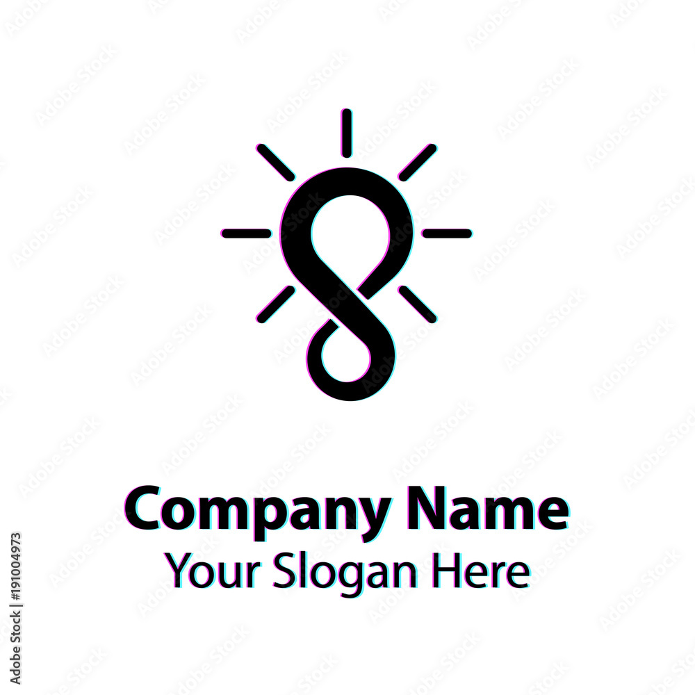 Abstract graphic icon, logo design template, symbol for company Abstract graphic icon, logo design template, symbol for company