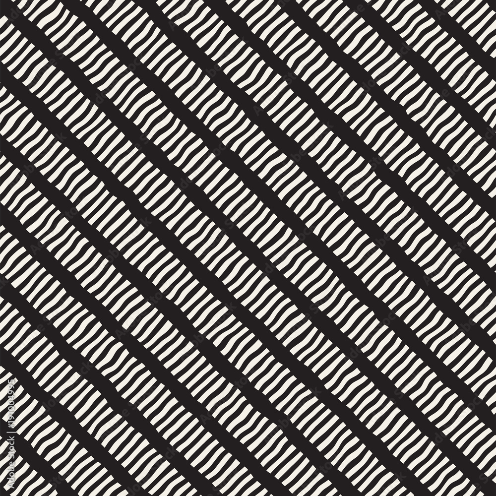 Hand drawn lines seamless pattern. Abstract geometric tiling background. Freehand black and white texture. Hand drawn lines seamless pattern. Abstract geometric tiling background. Freehand black and white texture.