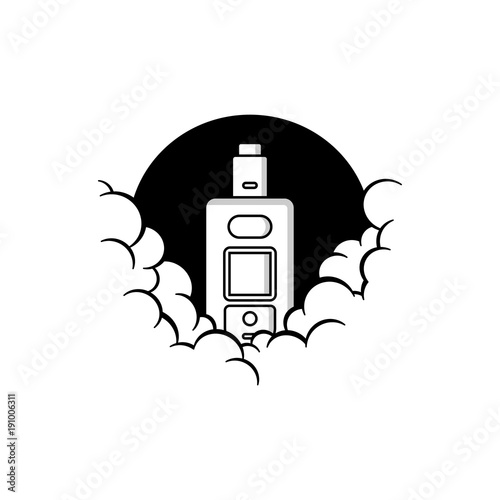 cloudy theme personal vaporizer vape e-cigarette