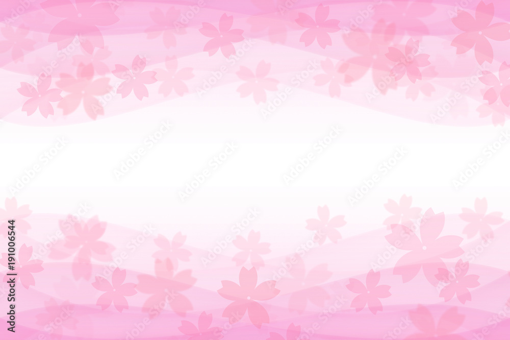 Japanese cherry blossom abstract or spring pink wind background