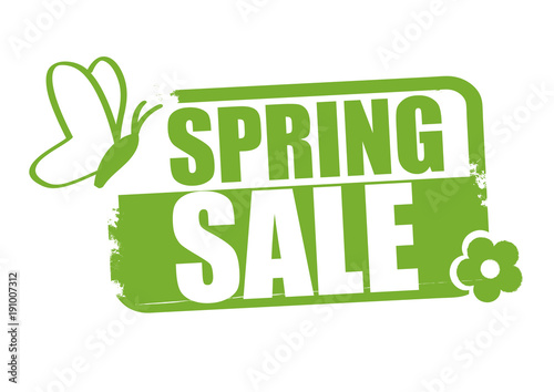 green stamp spring sale