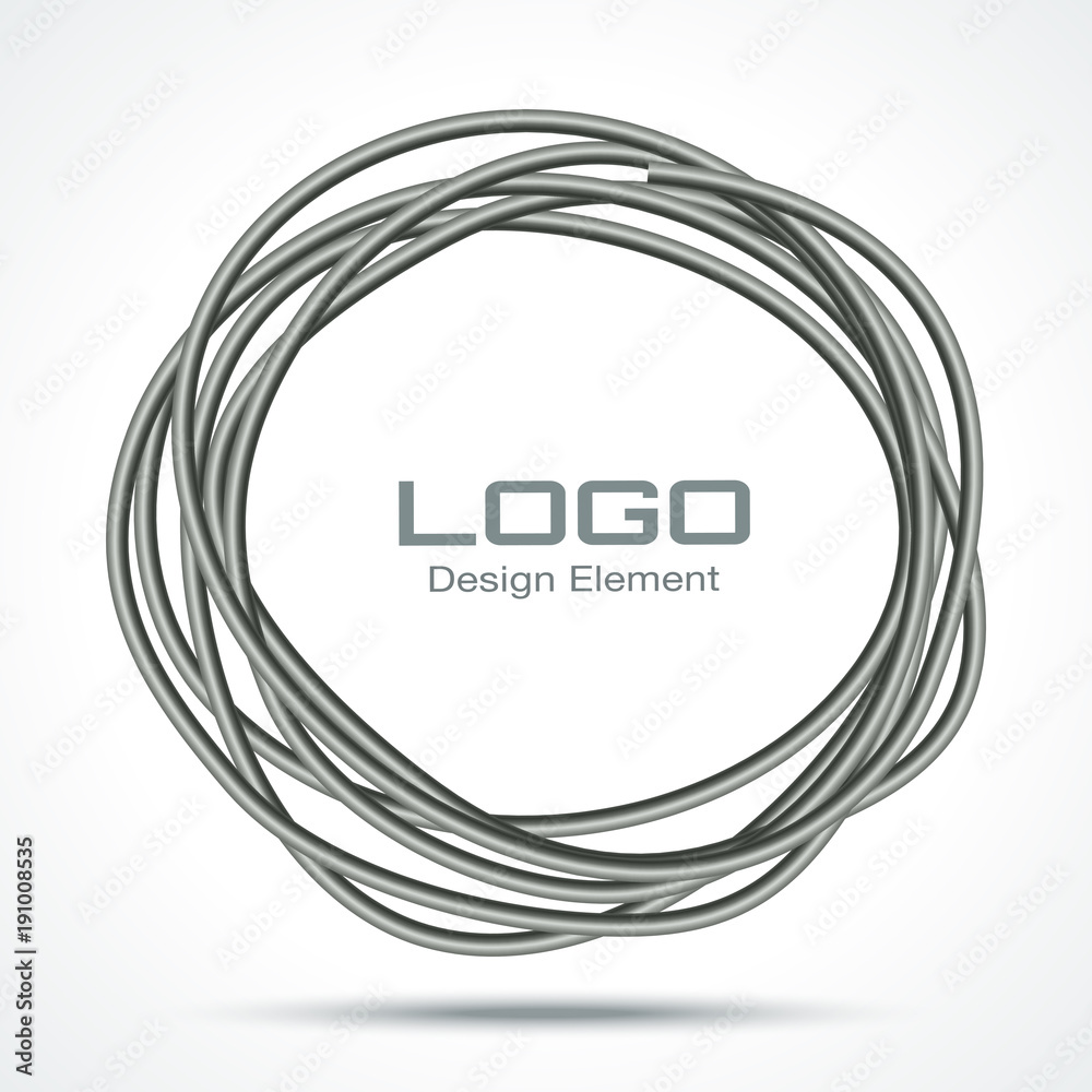 Hand Drawn Ware Circle. Vector illustration Hand Drawn Ware Circle. Vector illustration