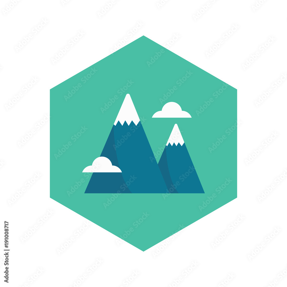 mountain vector icon mountain vector icon